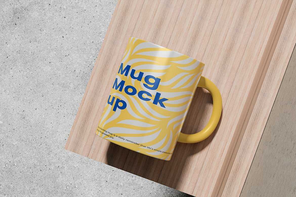 马克杯设计展示样机 Mug Mockup