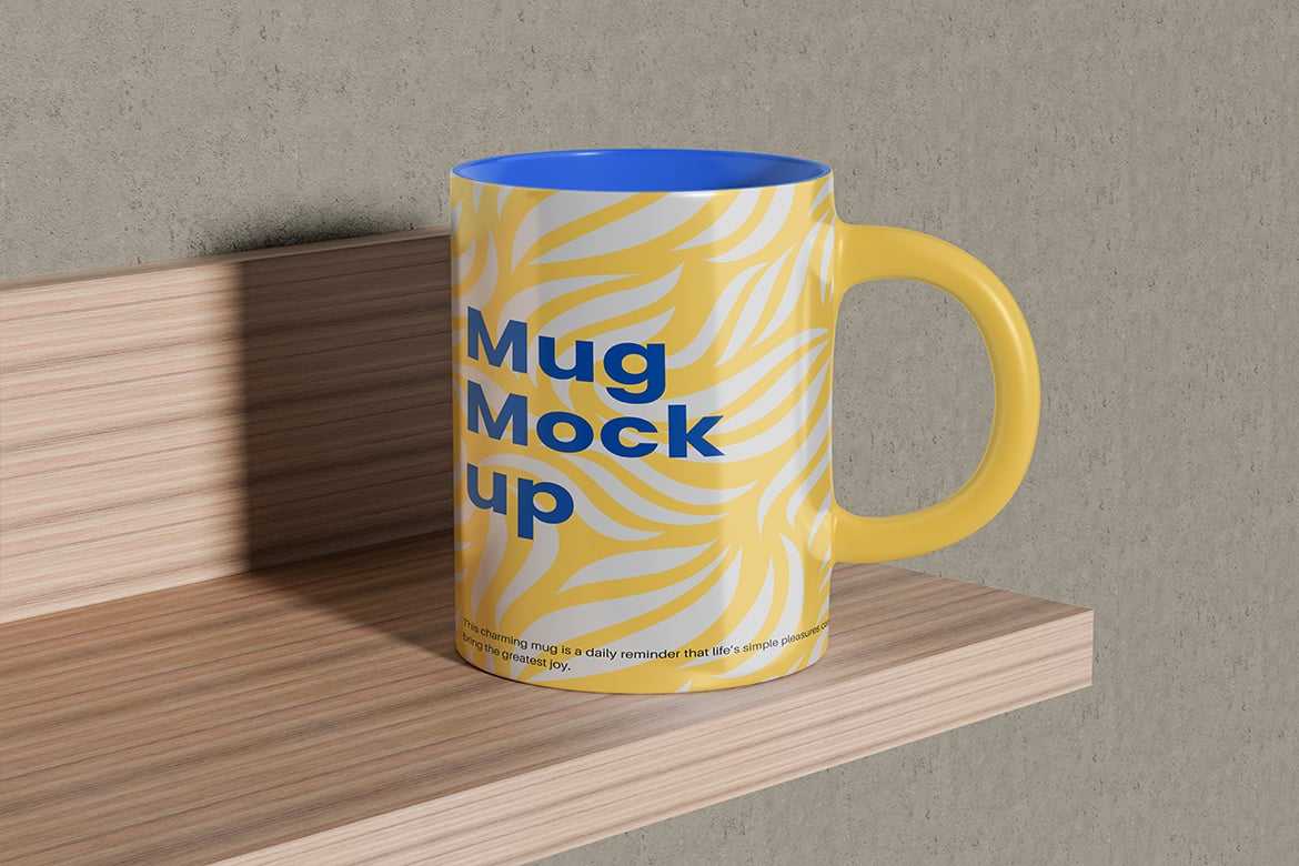 马克杯设计展示样机 Mug Mockup
