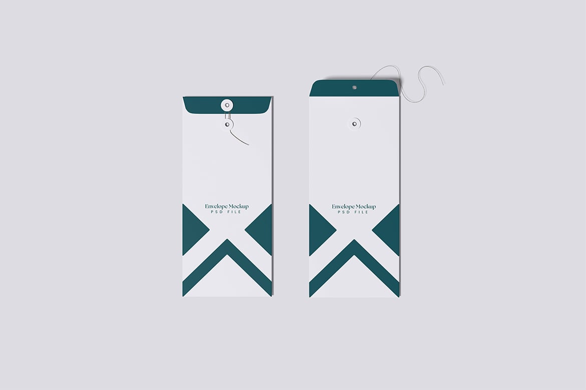 商务信封设计展示样机 Envelope Mockup