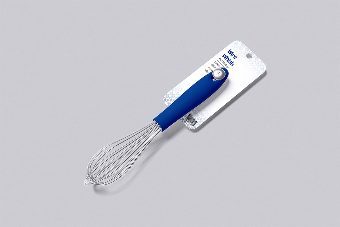 手打蛋器展示样机 Wire Whisk Mockup