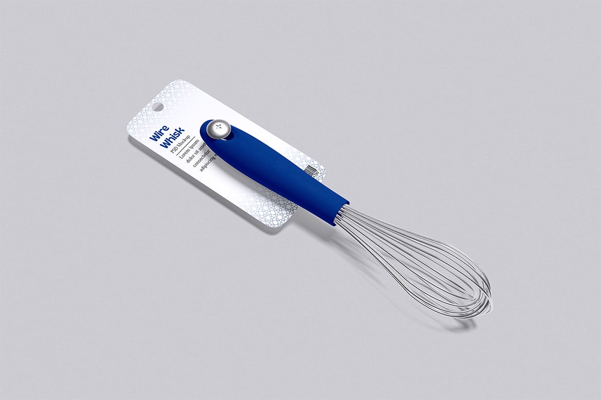 手打蛋器展示样机 Wire Whisk Mockup