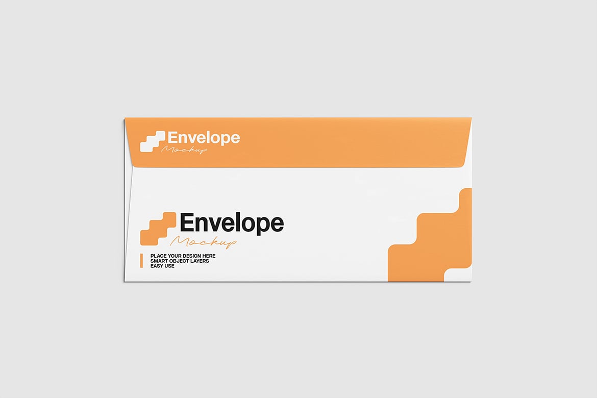 DL尺寸信封设计样机 Envelope Mockup