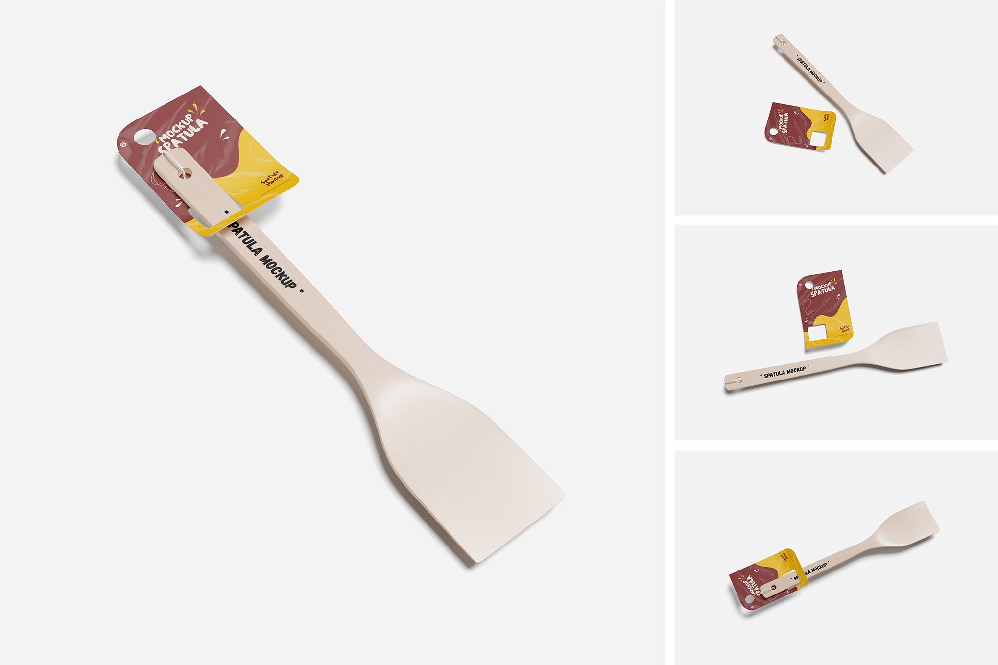 厨用刮刀展示样机 Spatula Mockup