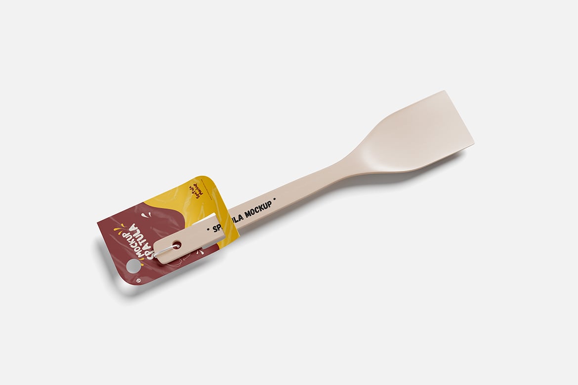 厨用刮刀展示样机 Spatula Mockup