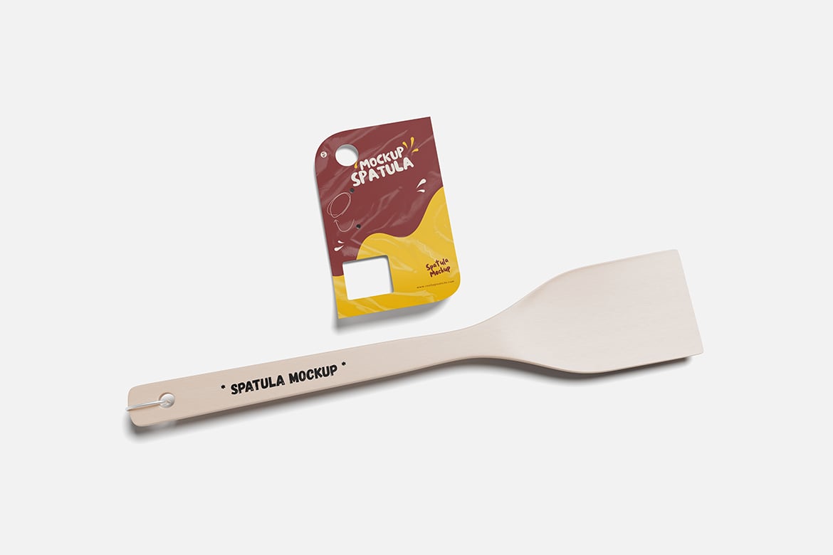 厨用刮刀展示样机 Spatula Mockup 厨用刮刀展示样机 Spatula Mockup