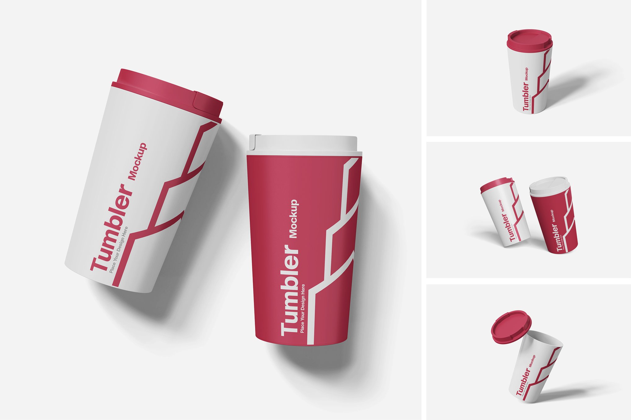 随行杯设计展示样机 Tumbler Mockup