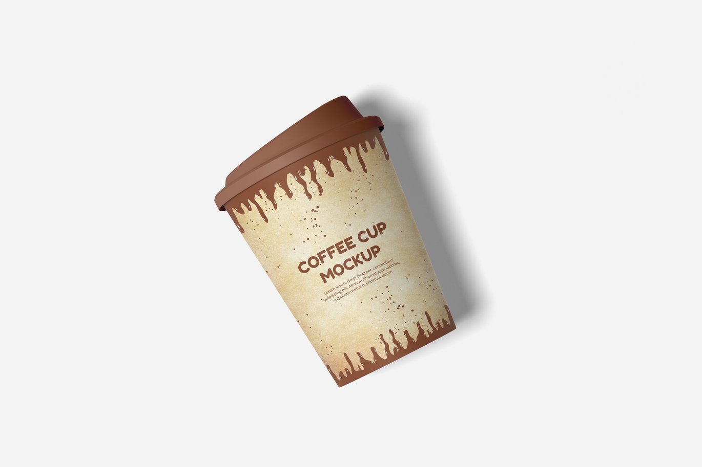 咖啡杯设计展示样机 Coffee Cup Mockup