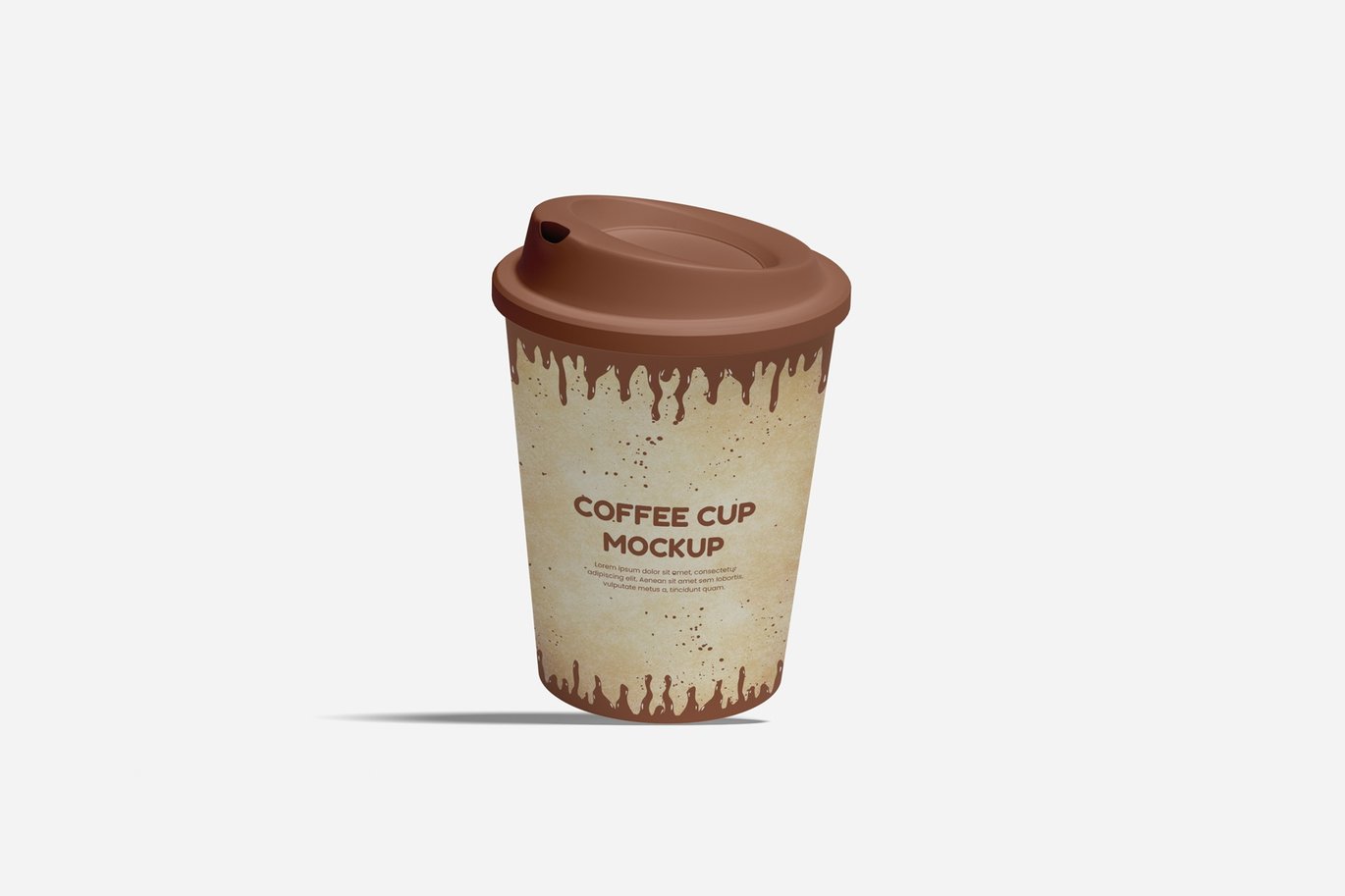 咖啡杯设计展示样机 Coffee Cup Mockup