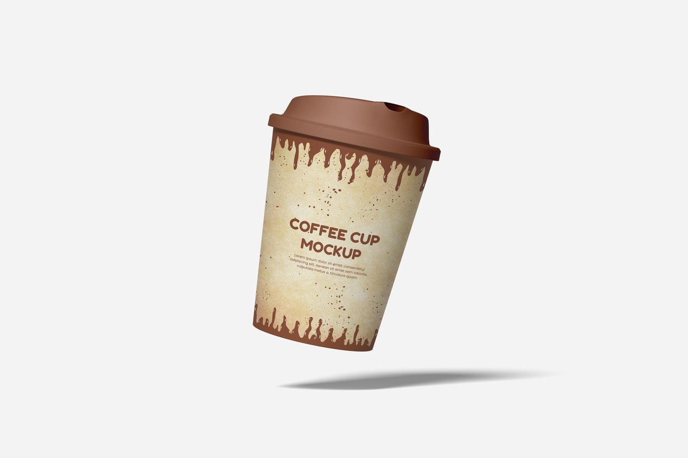 咖啡杯设计展示样机 Coffee Cup Mockup