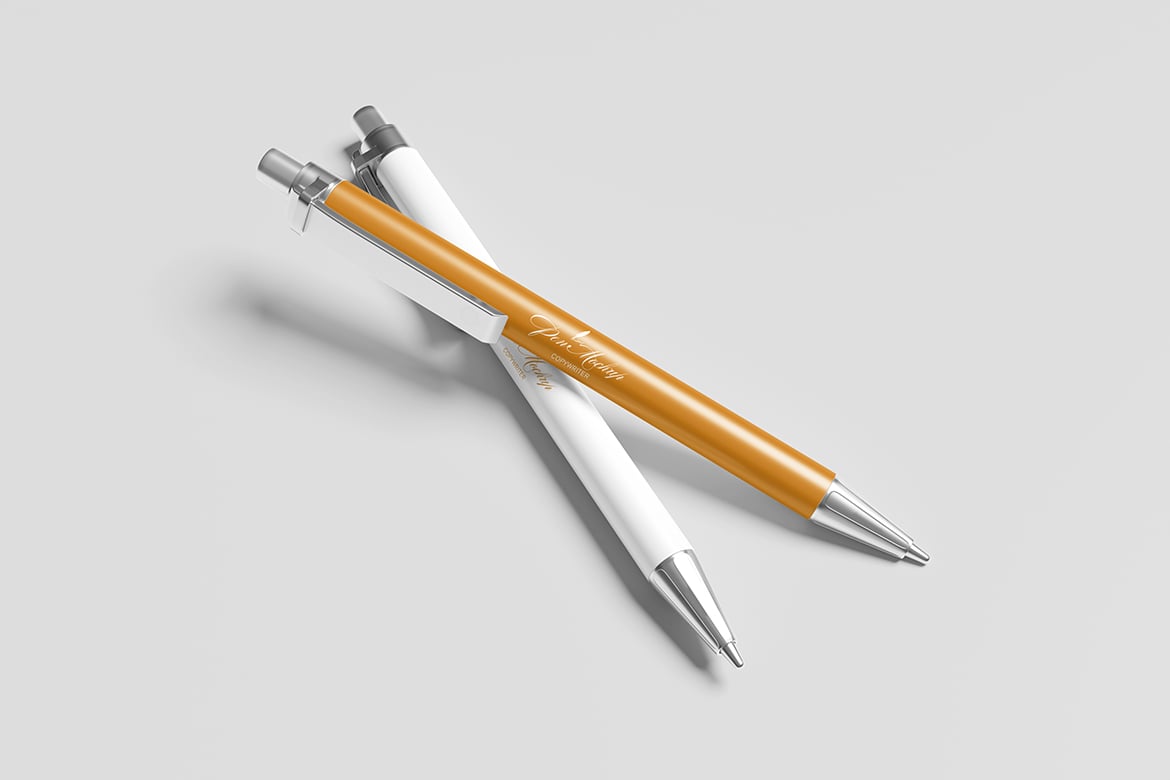 文具笔具设计样机 Pen Mockup