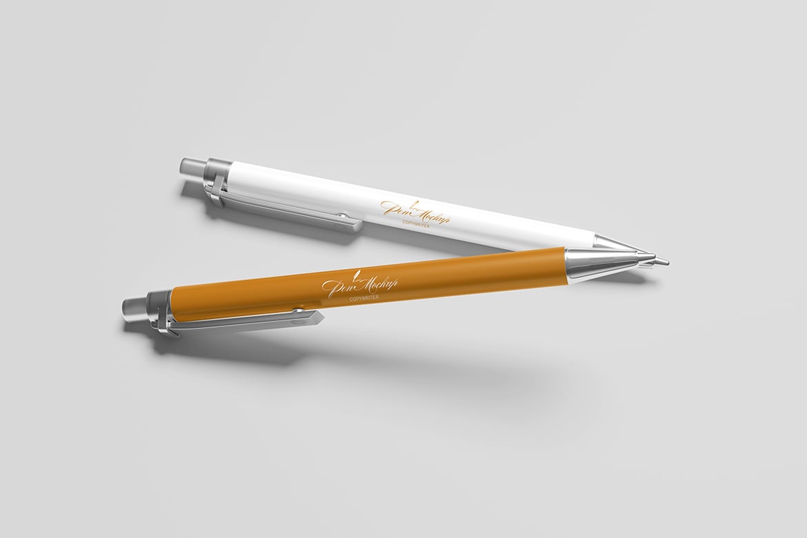 文具笔具设计样机 Pen Mockup