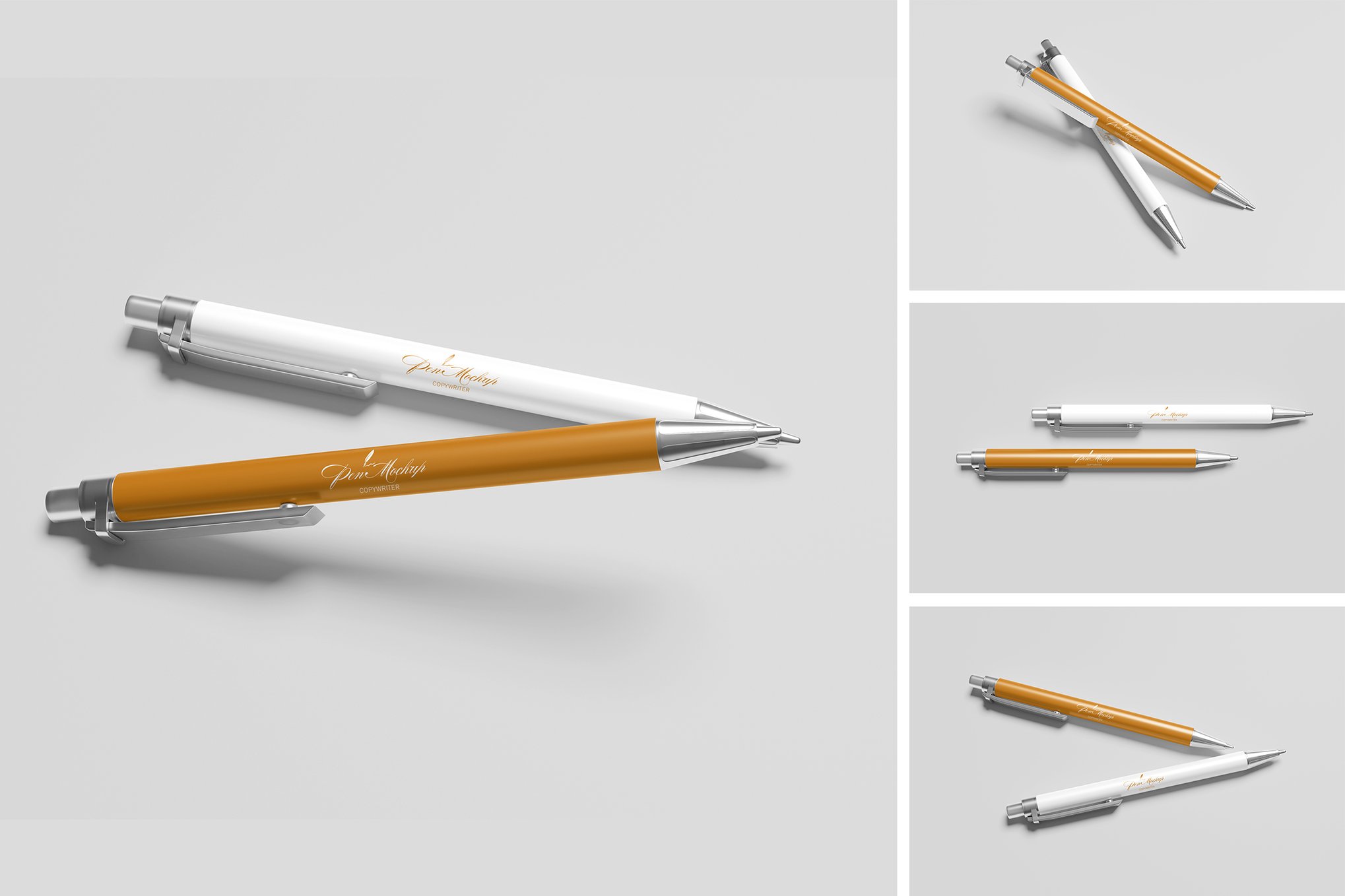 文具笔具设计样机 Pen Mockup