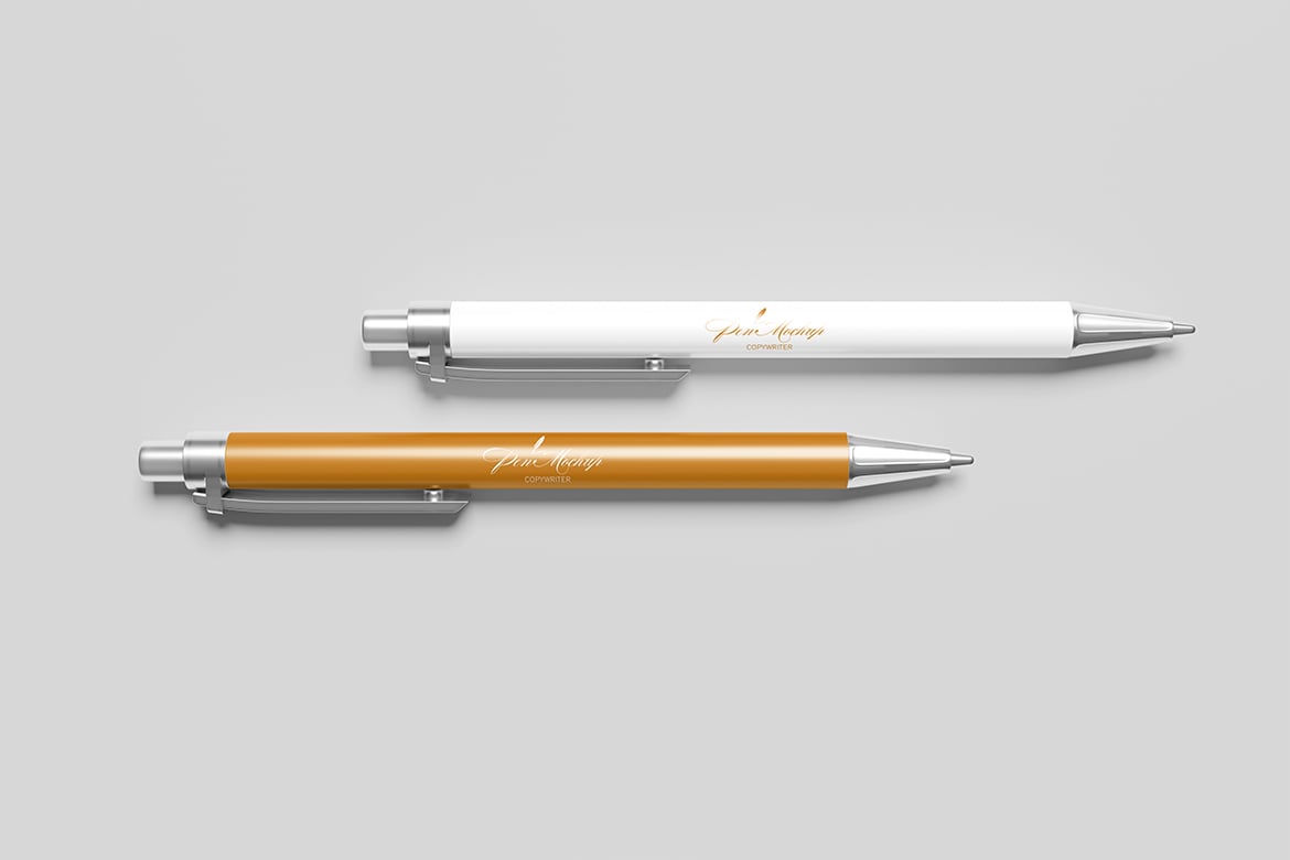 %title插图%num 文具笔具设计样机 Pen Mockup