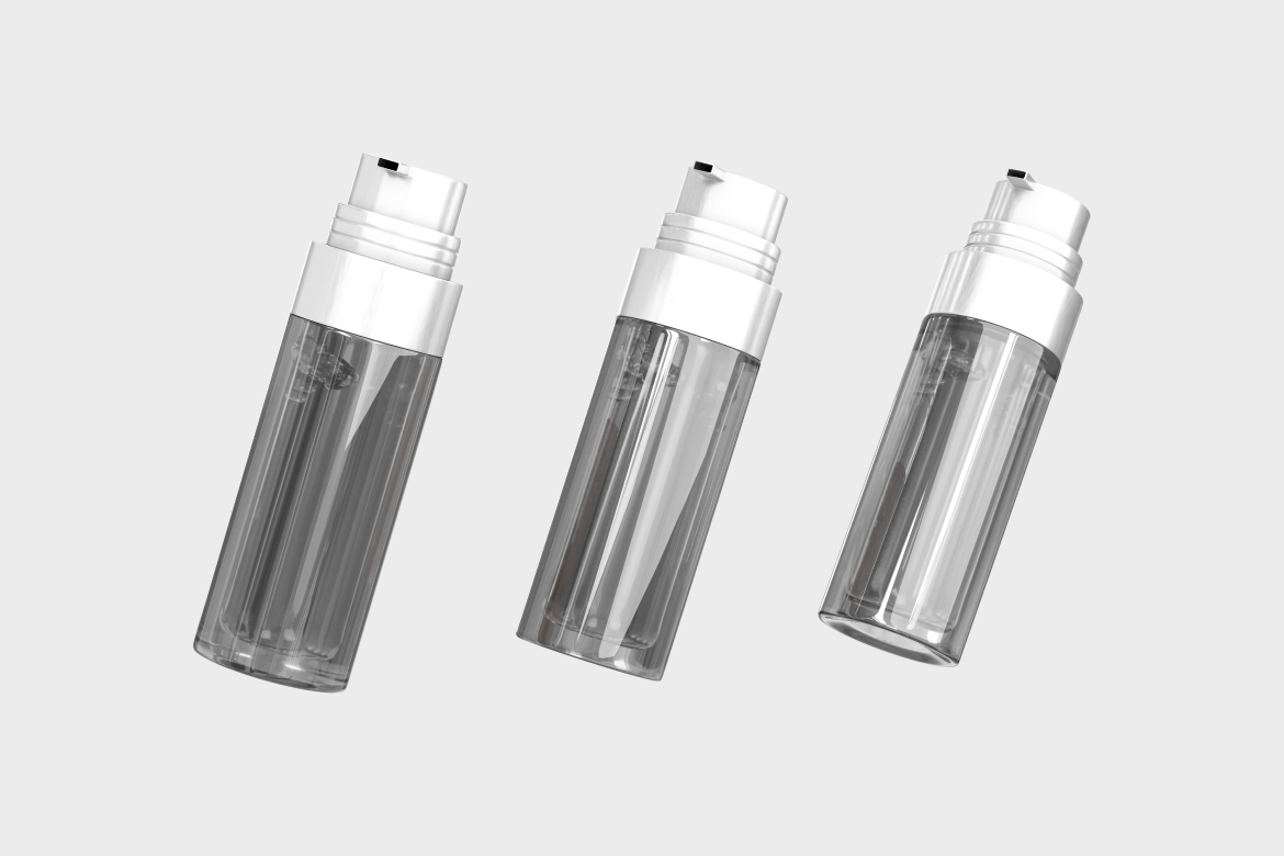 精华泵头瓶包装样机 Serum Pump Bottle Mockup