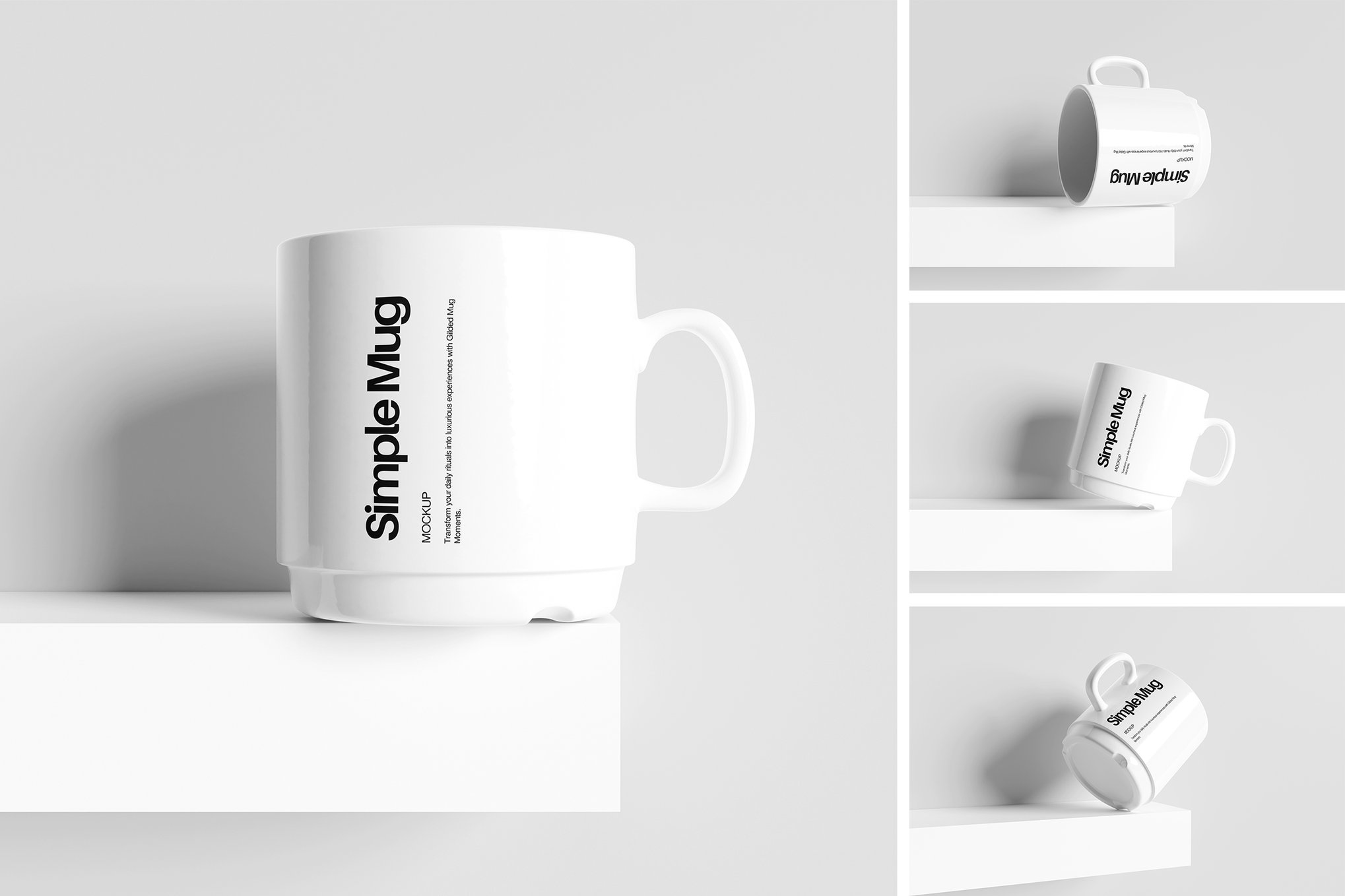 马克杯设计展示样机 Mug Mockup