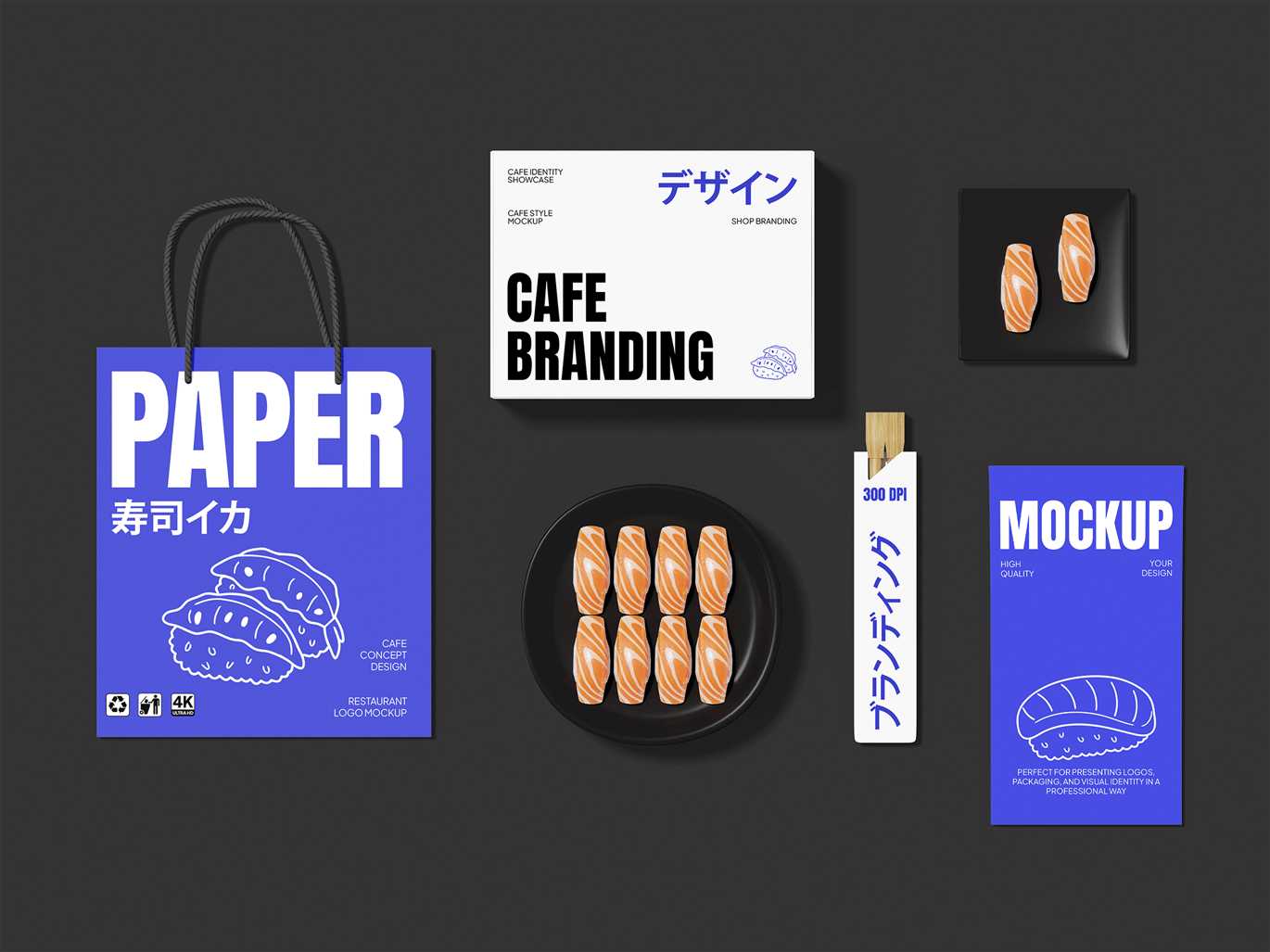 咖啡厅品牌应用场景样机 Cafe Branding Mockup