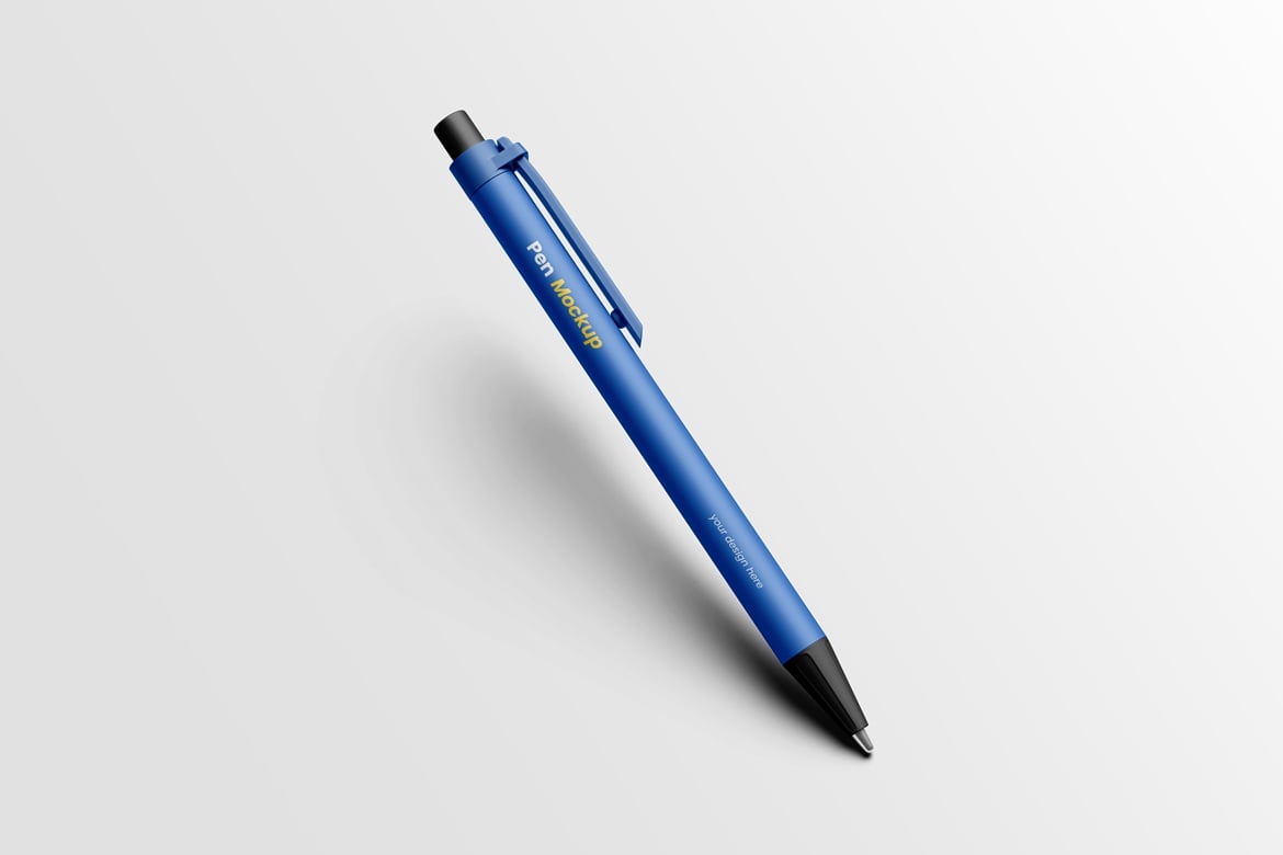 笔具设计展示样机 Pen Mockup