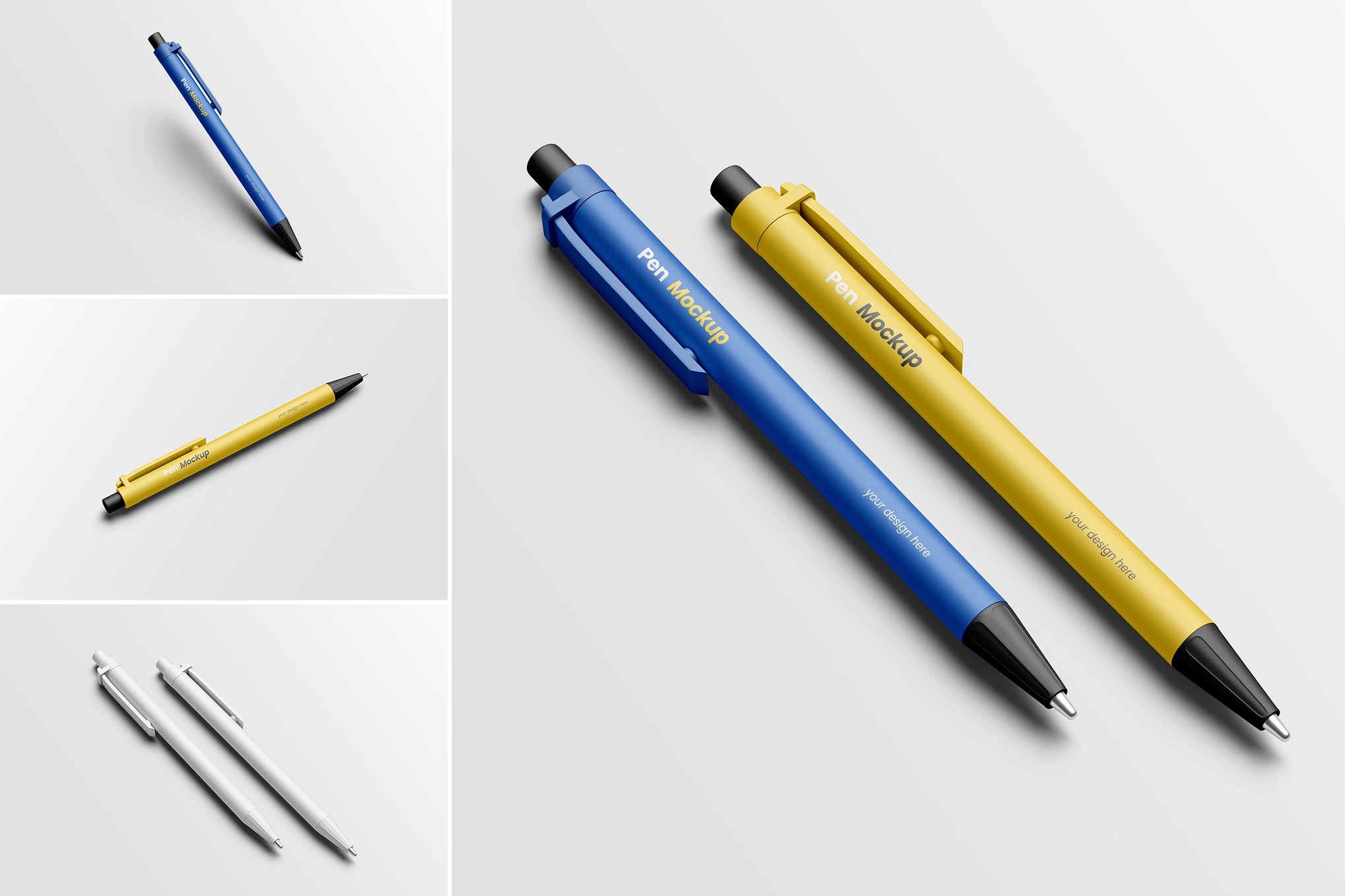 笔具设计展示样机 Pen Mockup