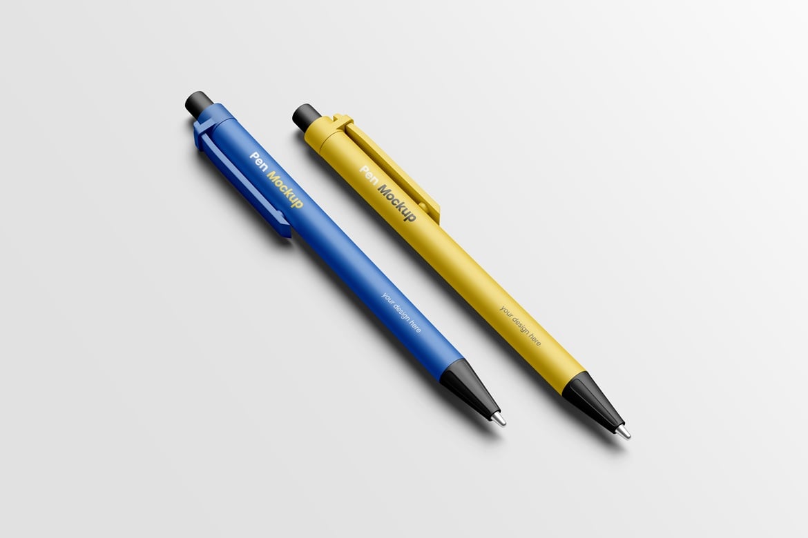 %title插图%num 笔具设计展示样机 Pen Mockup