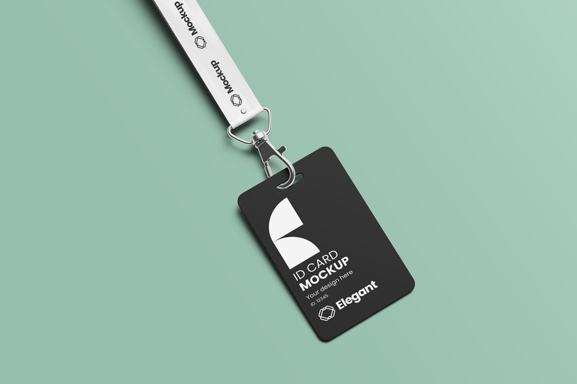 身份卡片设计样机 ID Card Mockup