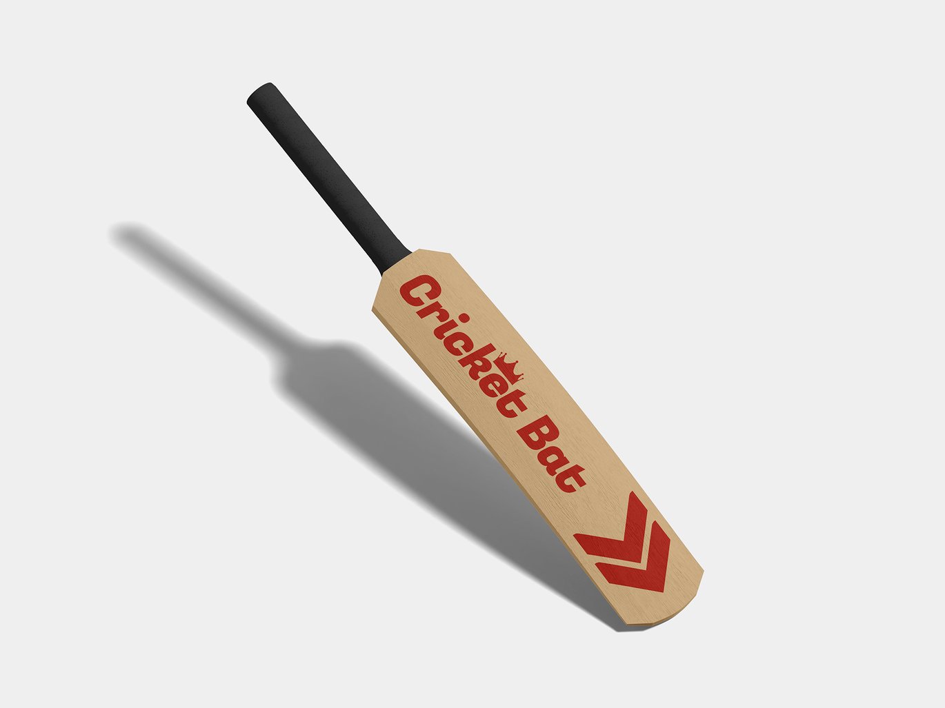 板球拍品牌设计样机 Cricket Bat Mockup