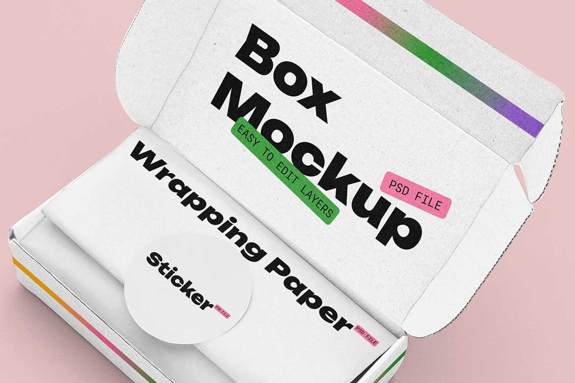 包装纸品牌应用场景样机集 Branding Mockup Collection