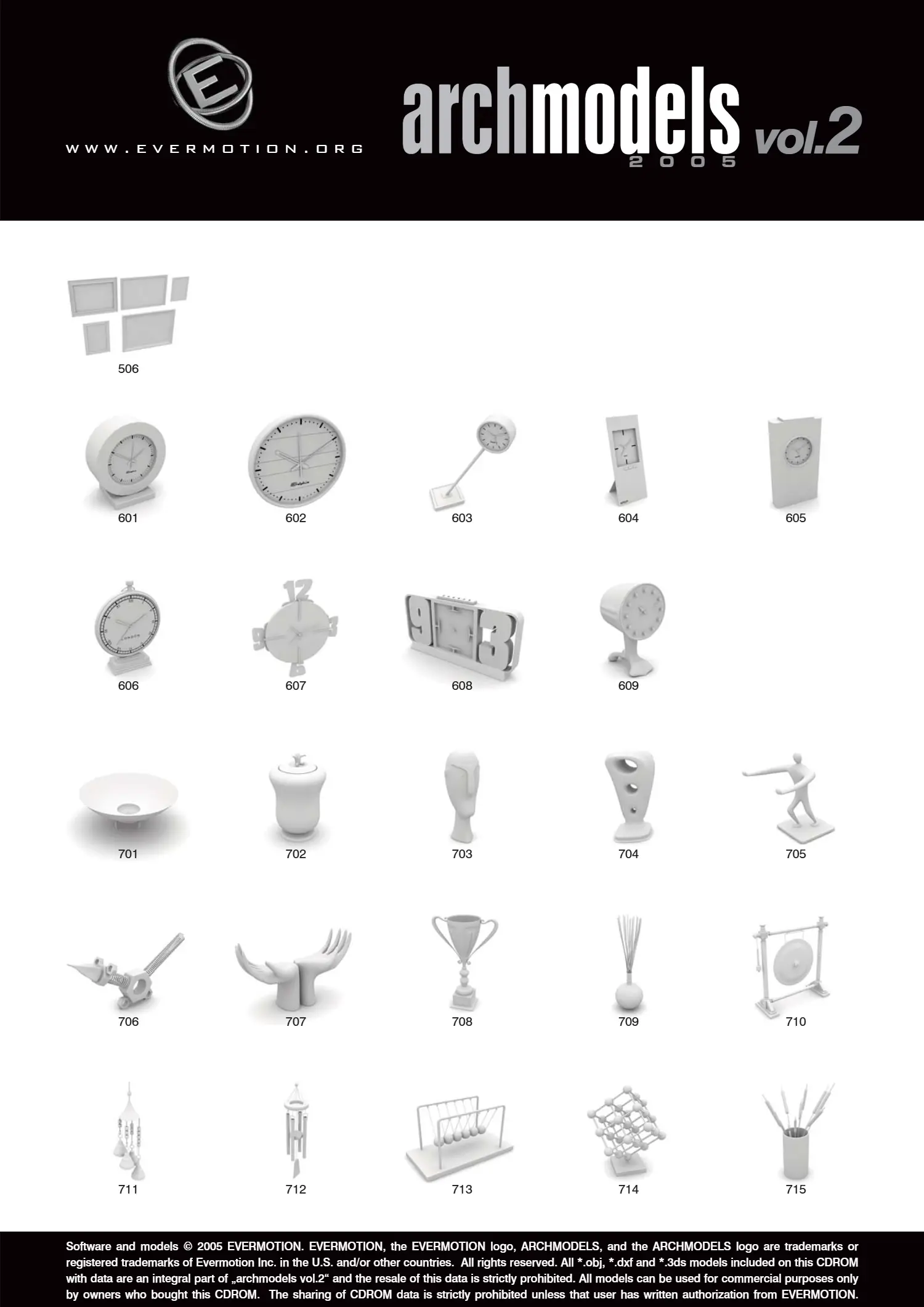 Evermotion Archmodels Vol 02[家居装饰品]