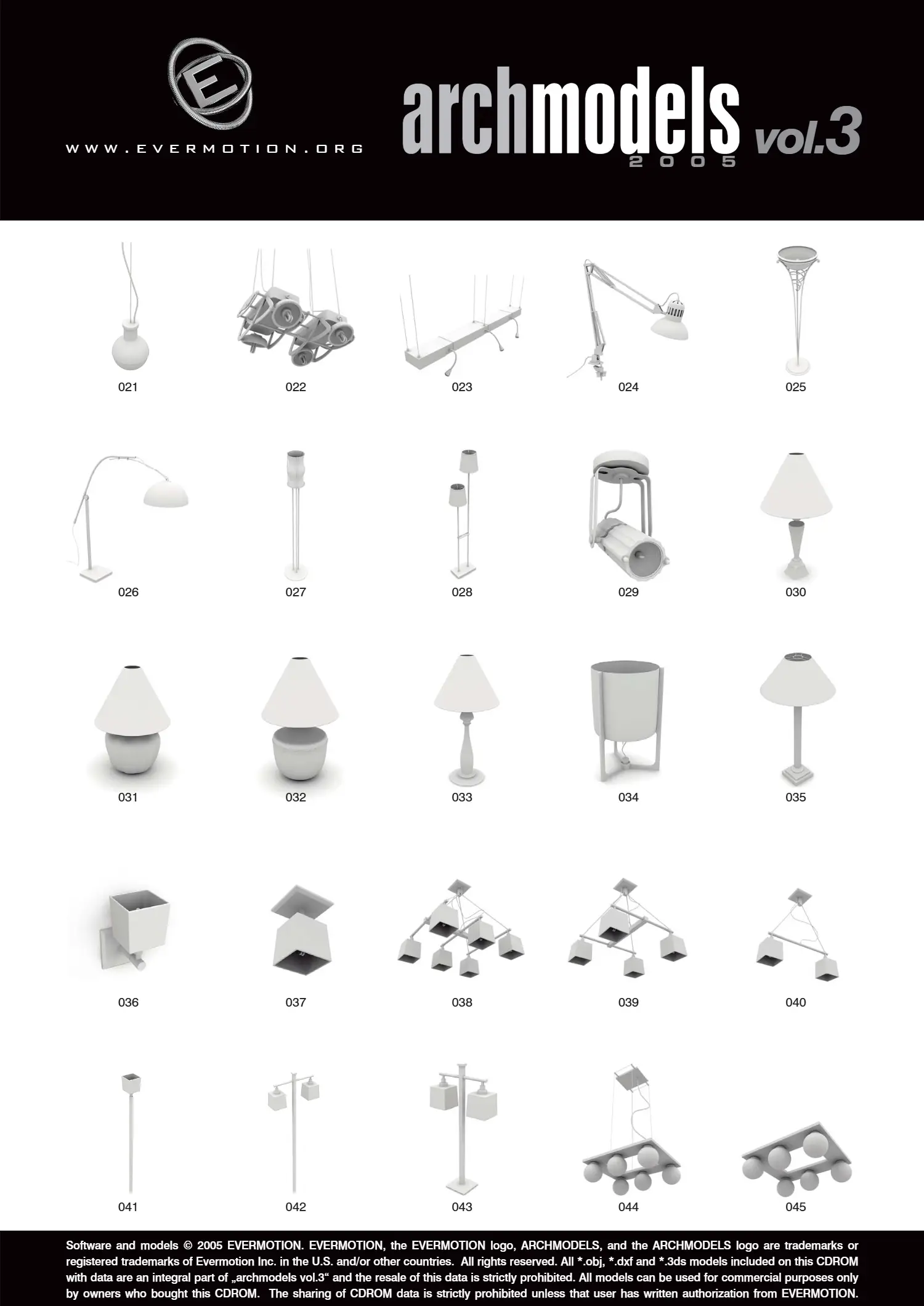 Evermotion Archmodels Vol 03