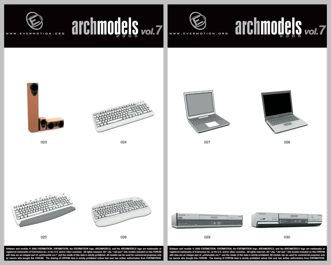 Evermotion Archmodels Vol 07
