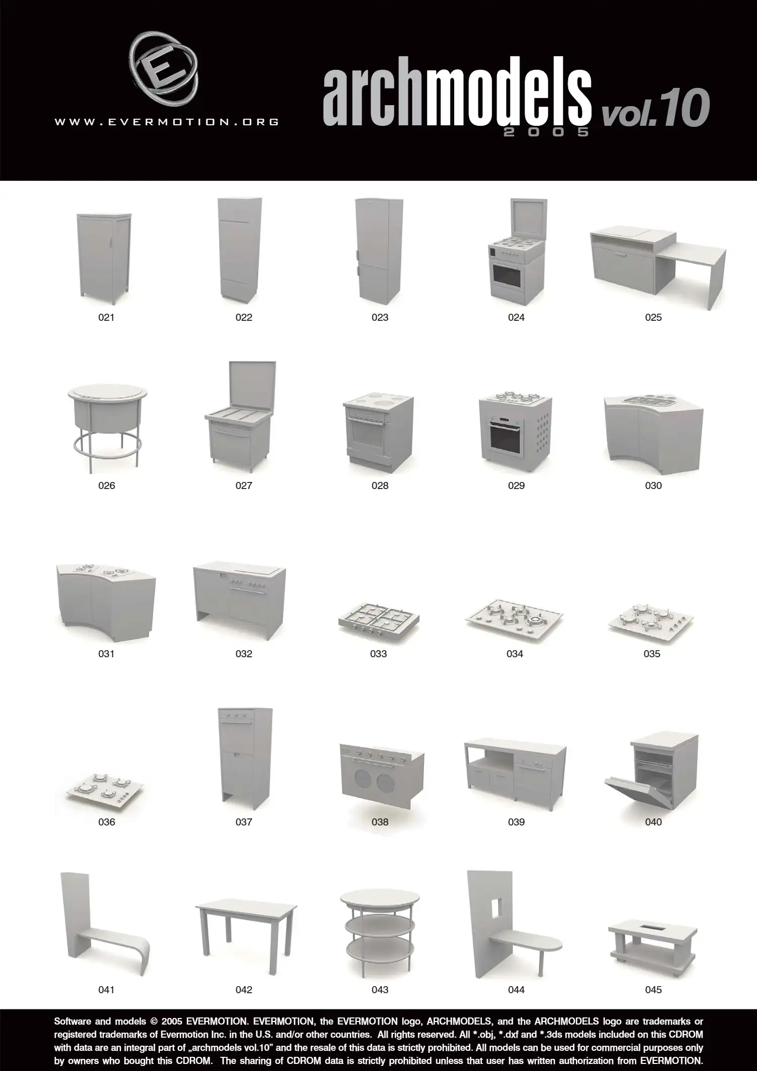 Evermotion Archmodels Vol 10