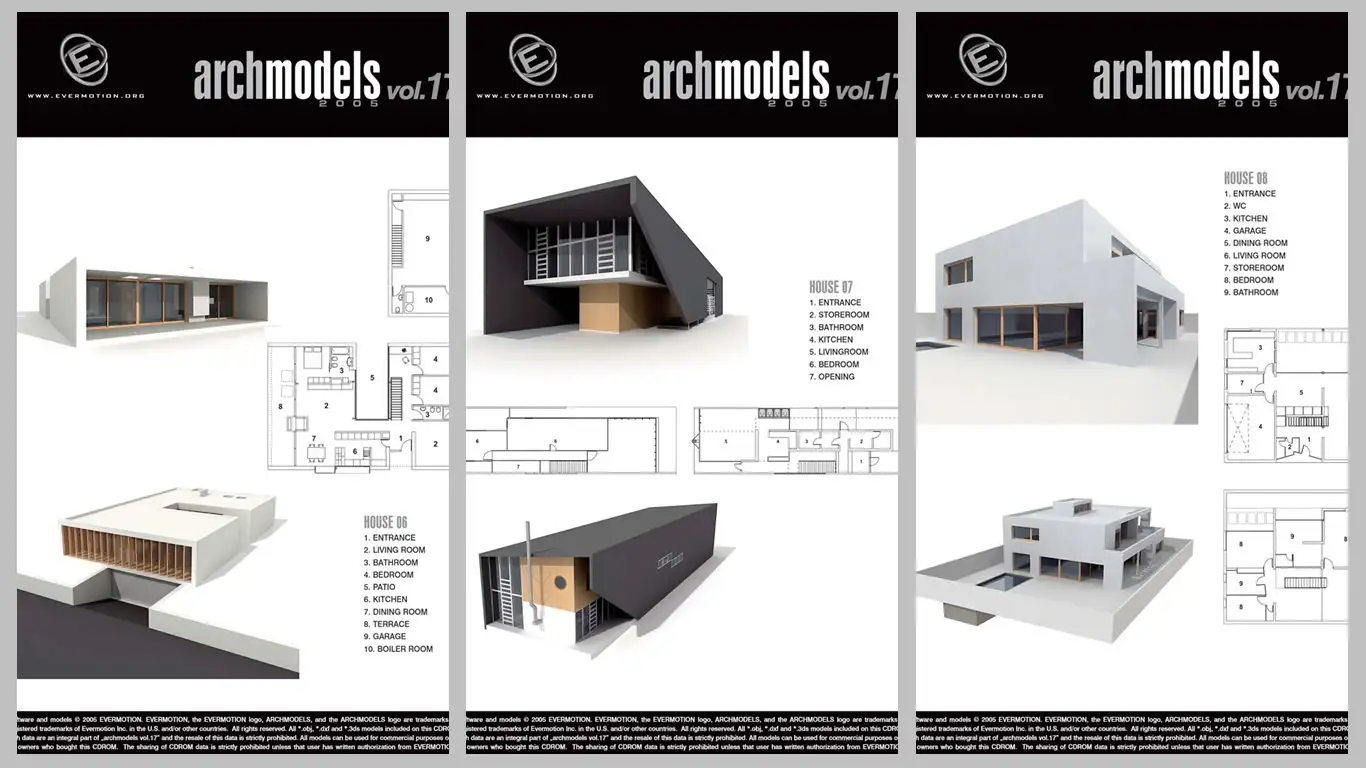 Evermotion Archmodels Vol 17