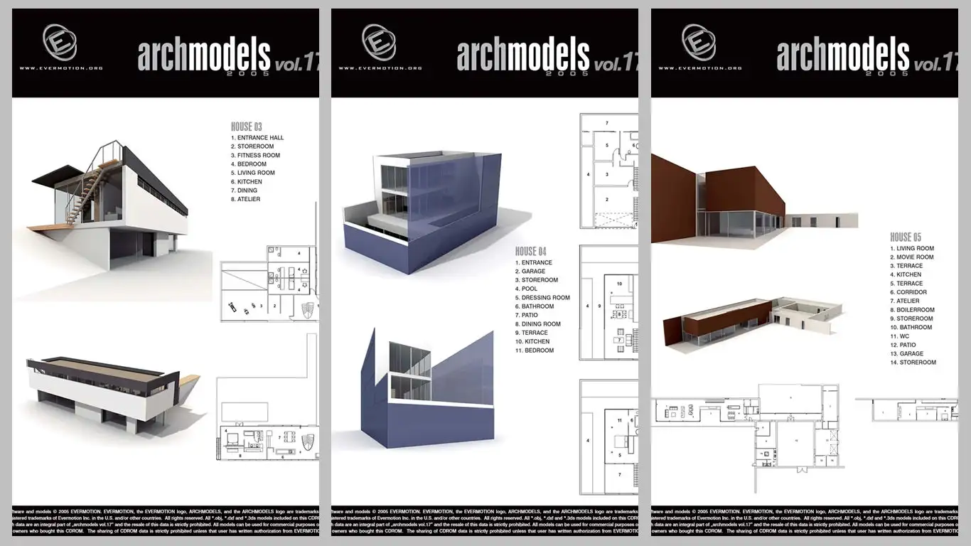 Evermotion Archmodels Vol 17