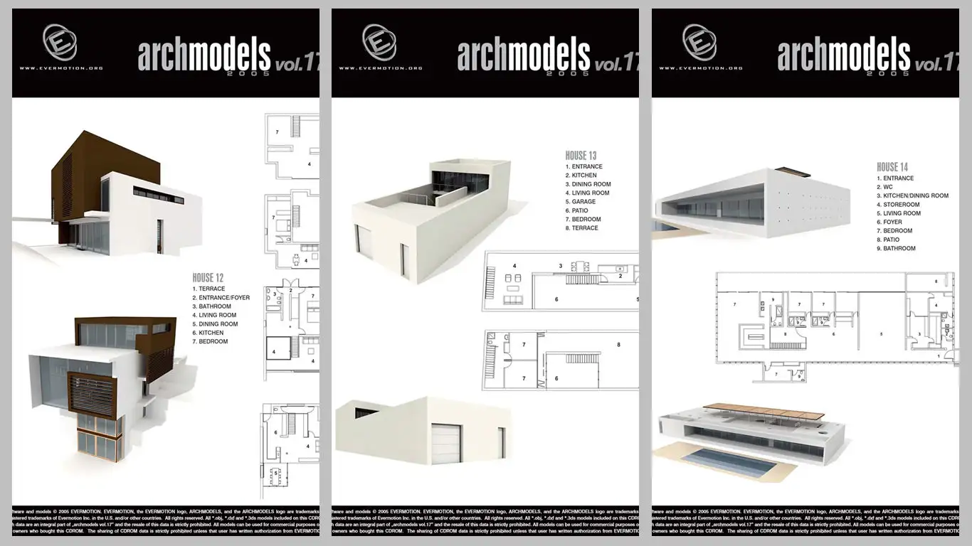 Evermotion Archmodels Vol 17
