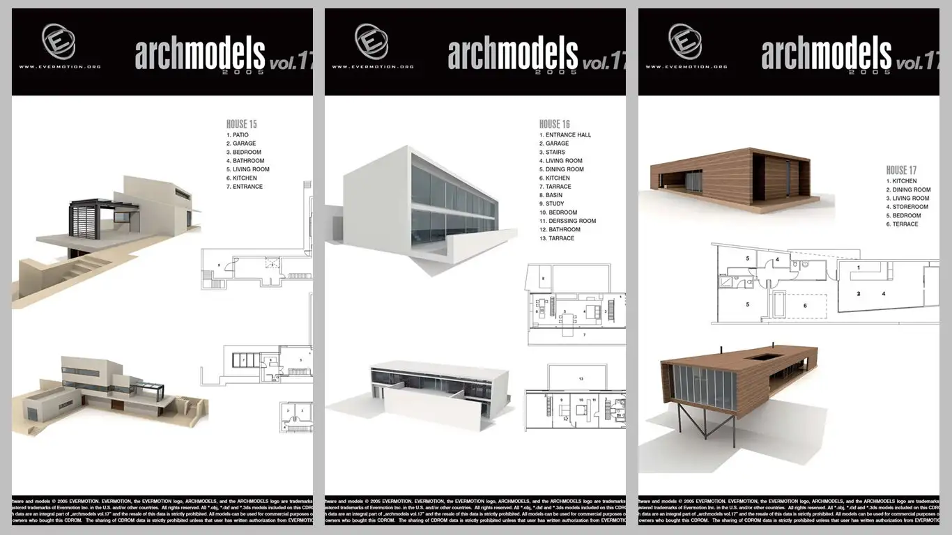 Evermotion Archmodels Vol 17