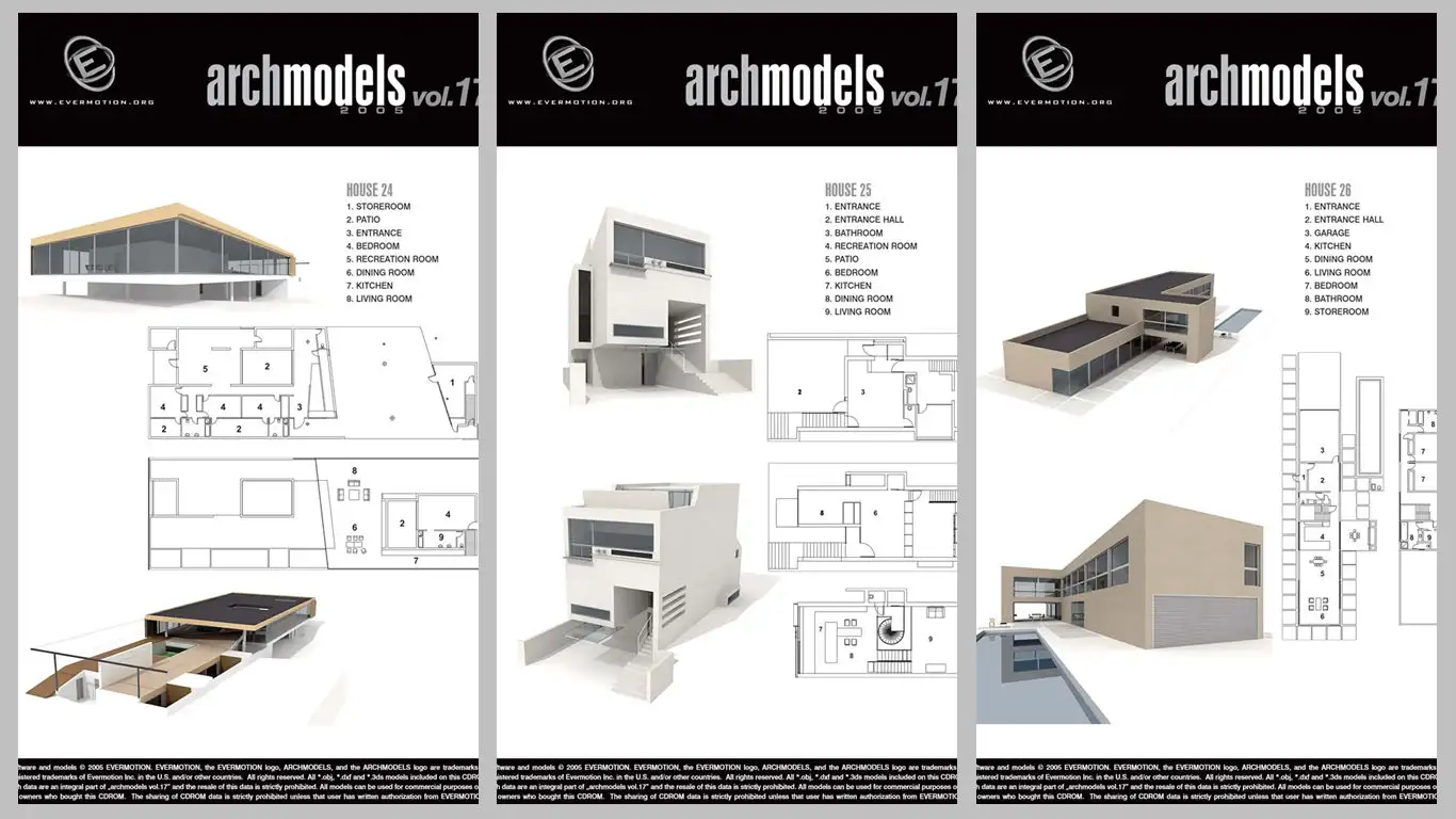 Evermotion Archmodels Vol 17