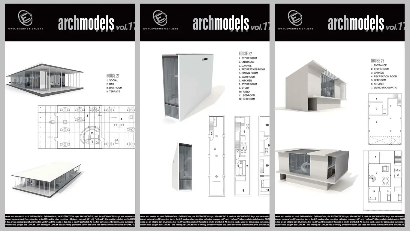 Evermotion Archmodels Vol 17