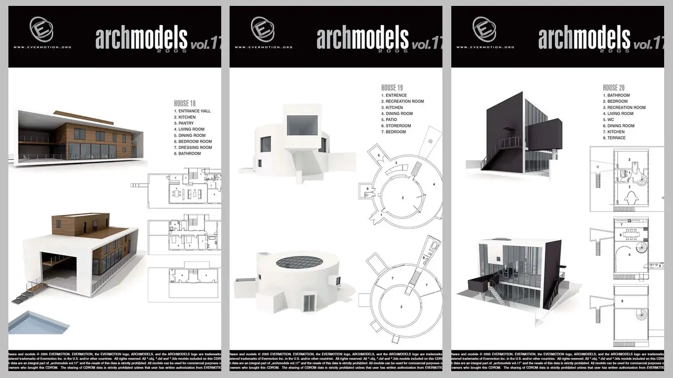 Evermotion Archmodels Vol 17