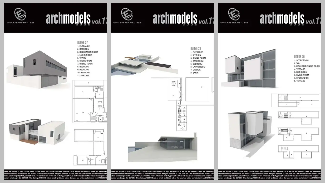 Evermotion Archmodels Vol 17