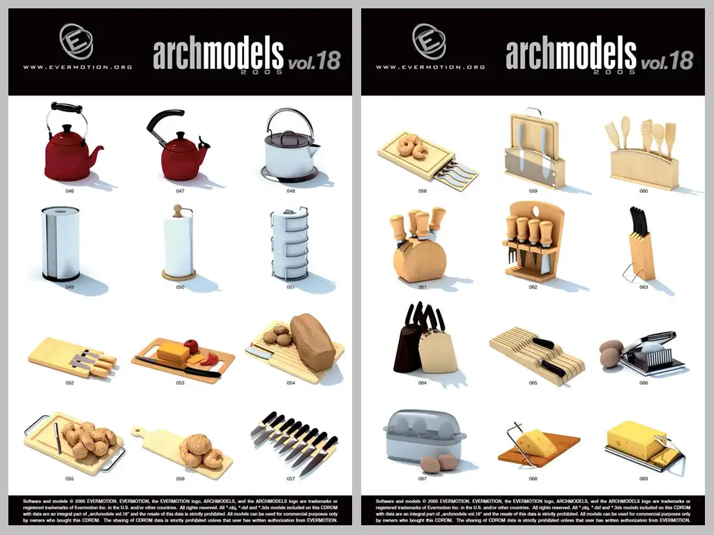 Evermotion Archmodels Vol 18