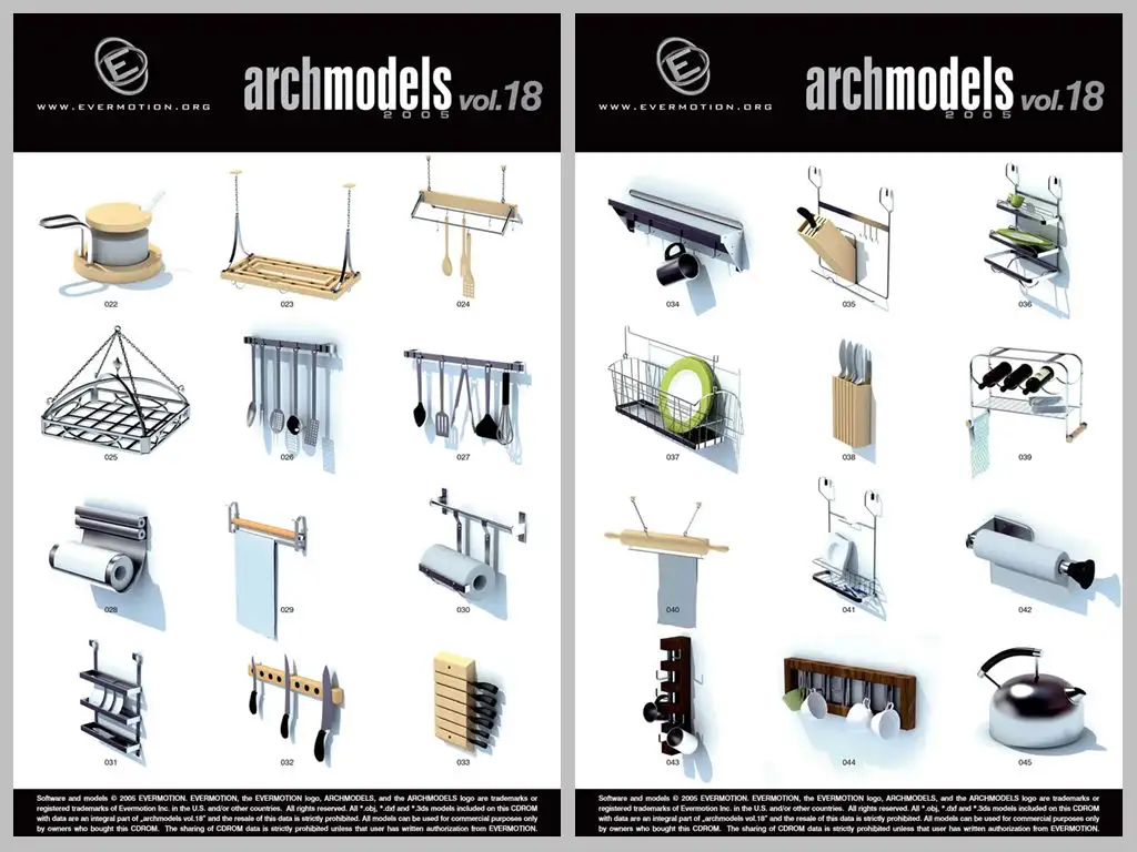 Evermotion Archmodels Vol 18