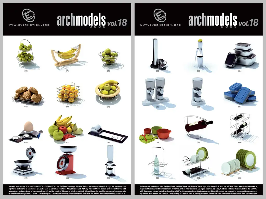 Evermotion Archmodels Vol 18