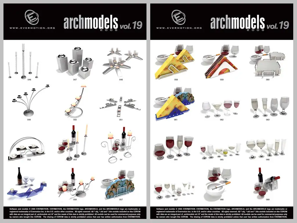 Evermotion Archmodels Vol 19