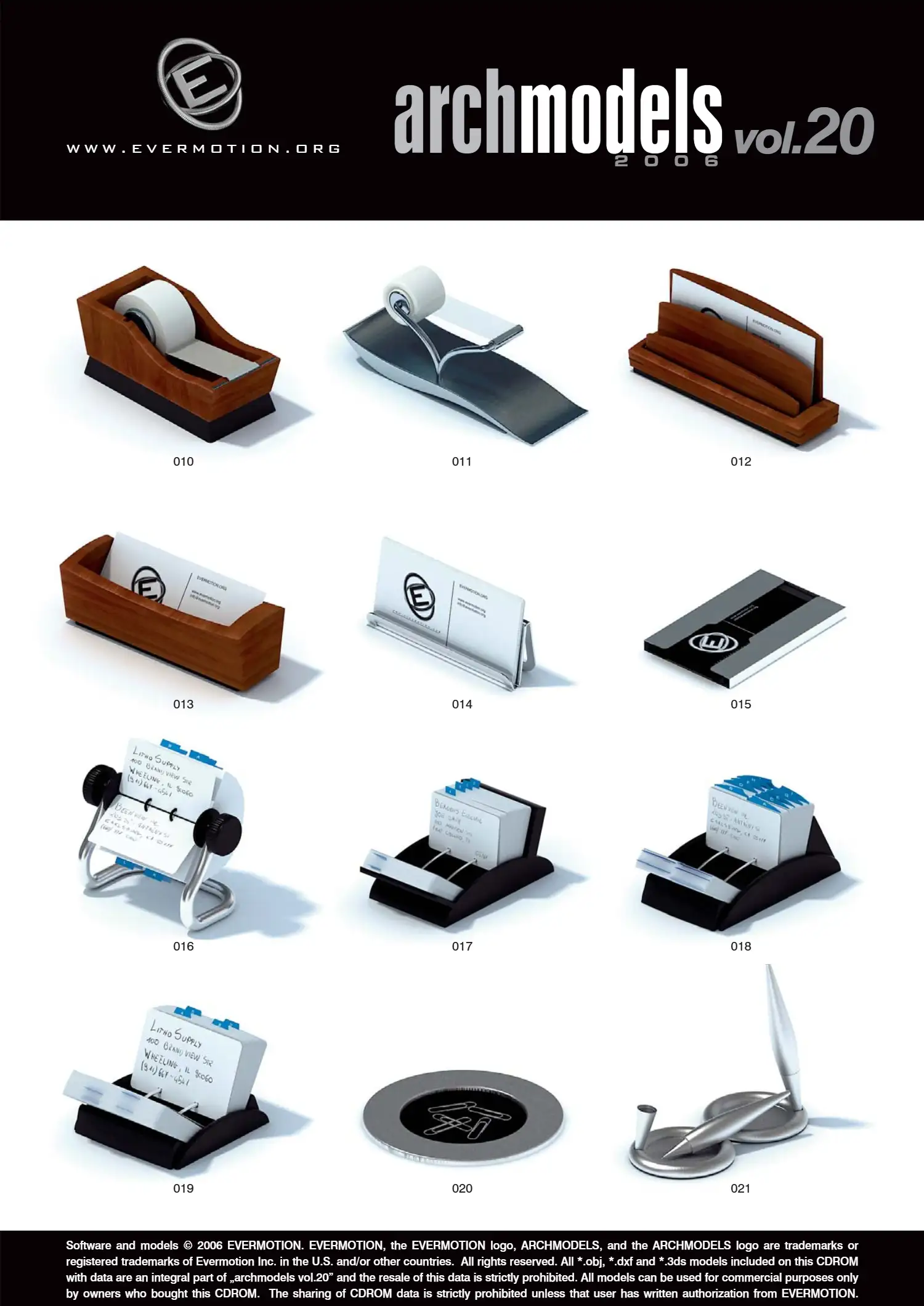 Evermotion Archmodels Vol 20
