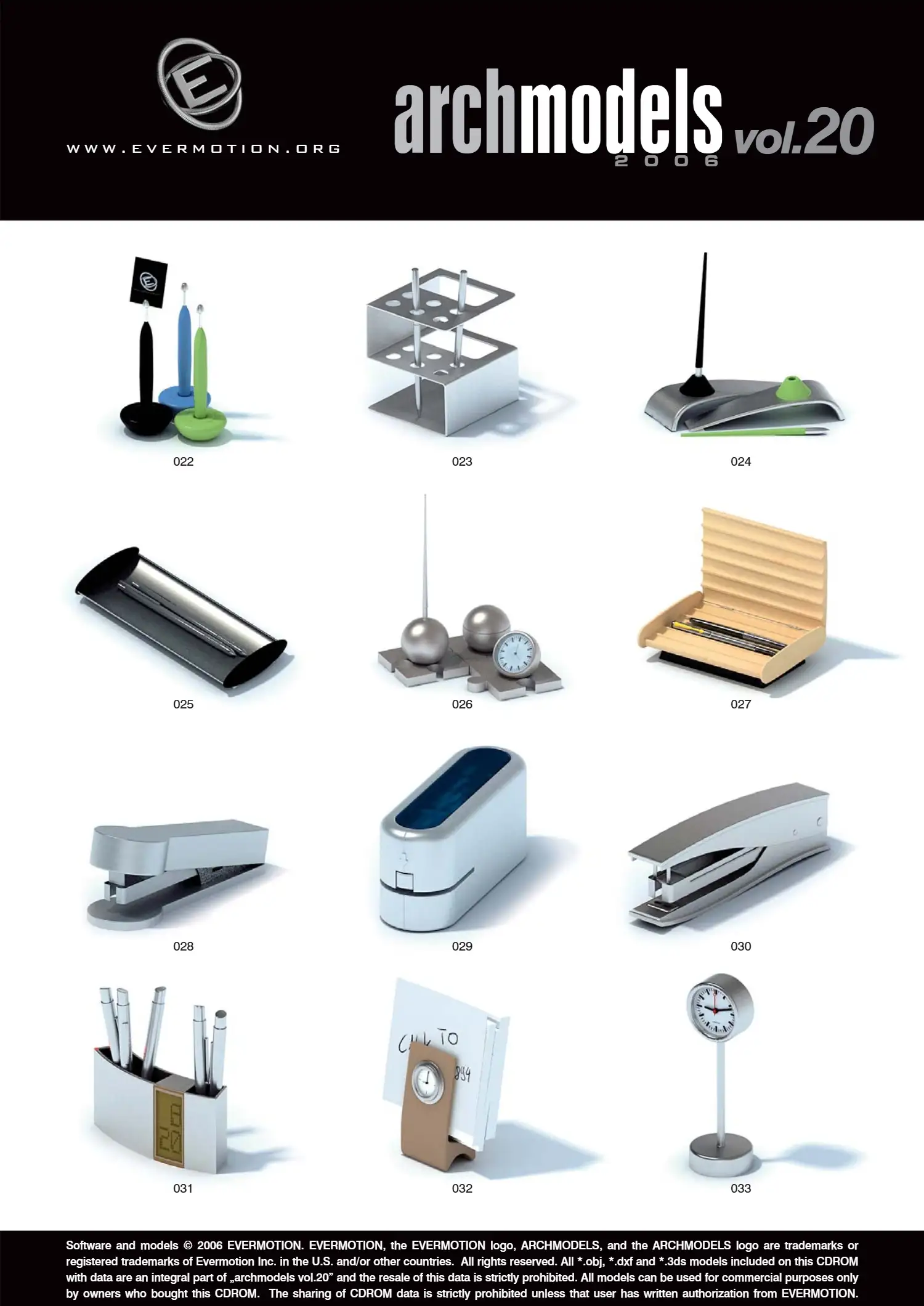 Evermotion Archmodels Vol 20