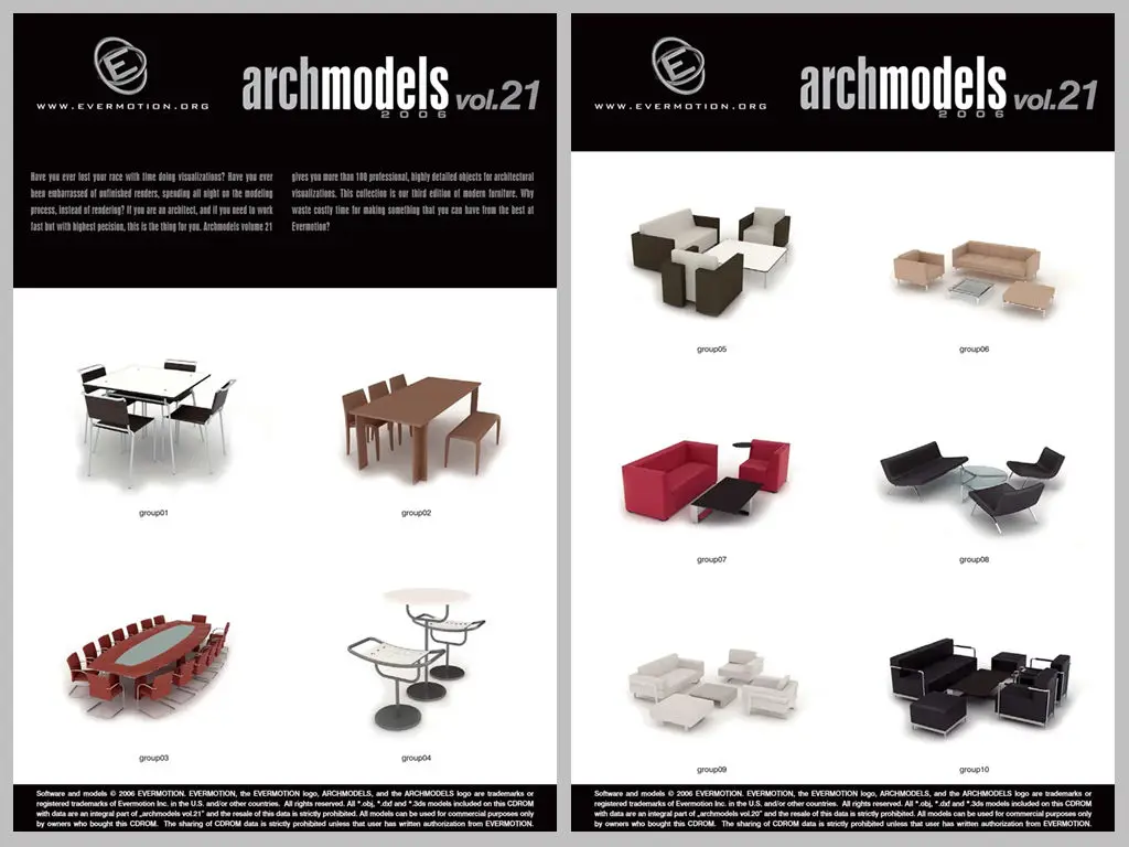 Evermotion Archmodels Vol 21