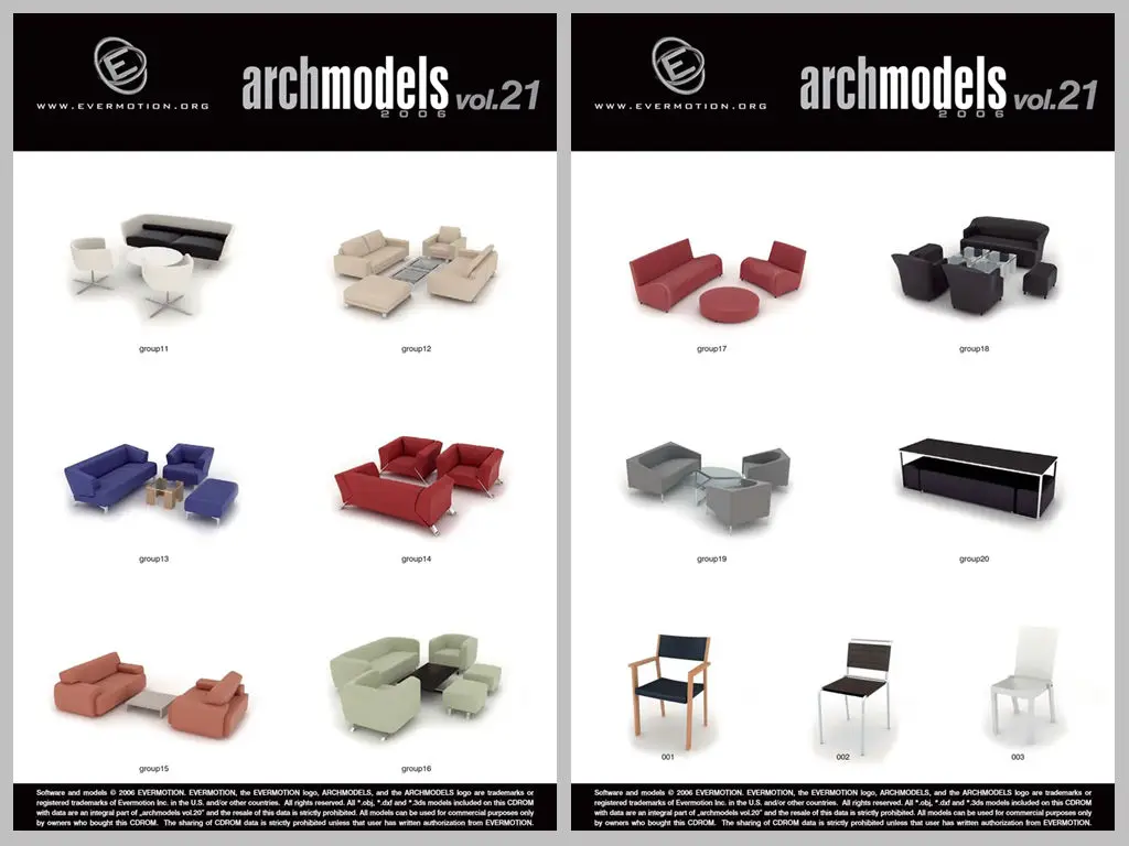 Evermotion Archmodels Vol 21