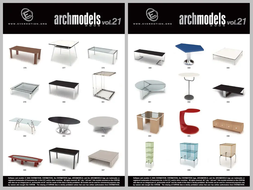 Evermotion Archmodels Vol 21