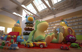 Evermotion Archmodels Vol 96 玩具 3D 模型