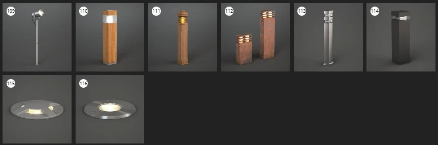 %title插图%num Evermotion - Archmodel.107 灯具 3D 模型