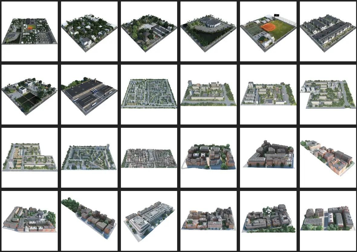 %title插图%num Evermotion – Archmodel.131 城市布景 3D 模型
